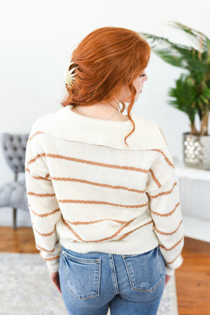 Ruby Striped Pullover FINAL SALE