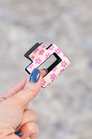 On Trend Printed Hair Clip