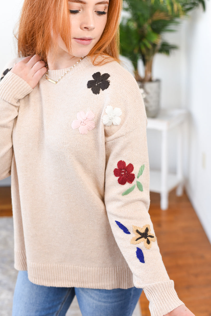 Floral Daze Sweater