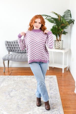 Katie Mock-Neck Sweater