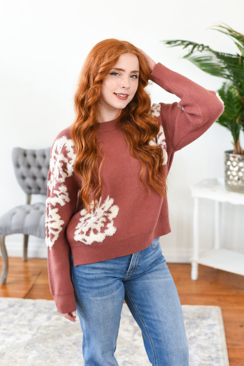 Dreamy Floral Sweater