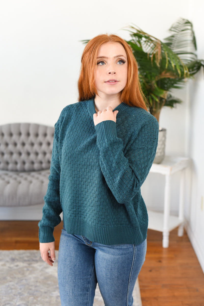 Lennie Open-Knit Sweater