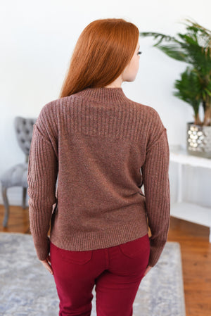 Winnie Mock-Neck Sweater
