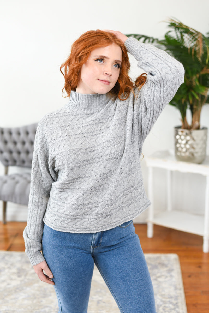 Esme Cable-Knit Sweater FINAL SALE