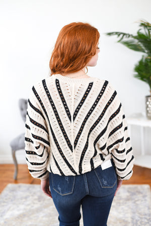 Linay Open-Knit Sweater