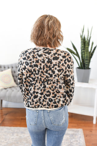 Florence Animal Print Cardigan
