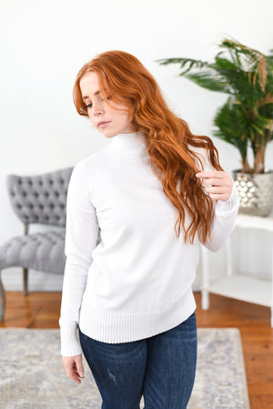 Jenny Mock-Neck Sweater