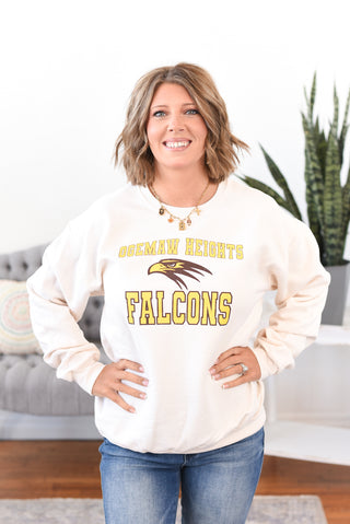 OHHS Falcon Head Pullover Sweatshirt (MADE TO ORDER)