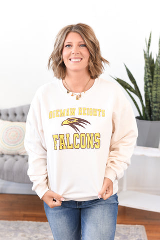 OHHS Falcon Head Pullover Sweatshirt (MADE TO ORDER)