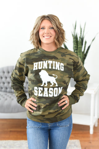 Hunting Season Camo Sweatshirt