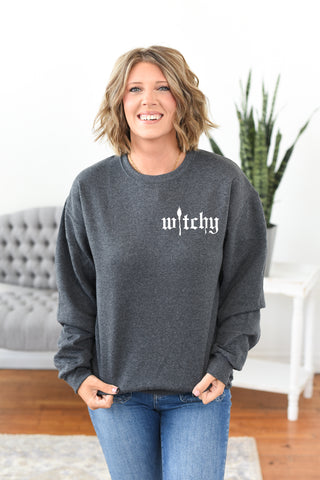 Witchy Pullover Sweatshirt