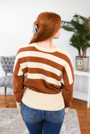 Brenna Striped Sweater