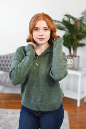 Brinley Button-Neck Sweater