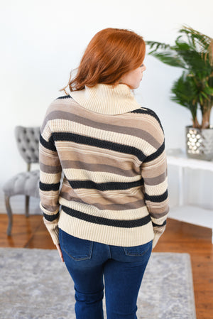 Erika Sparkle Turtleneck Sweater