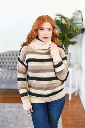 Erika Sparkle Turtleneck Sweater