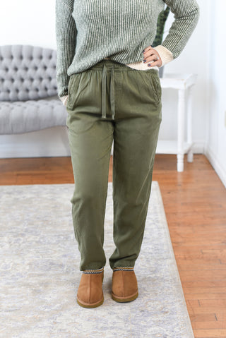 Elizabeth Tapered Drawstring Pants