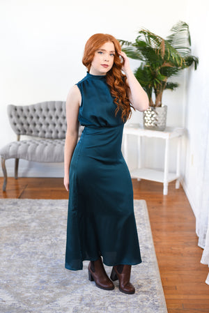 Sierra Silky Midi-Dress