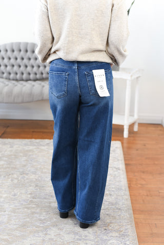 Jodie Mid Rise Barrel Risen Jeans