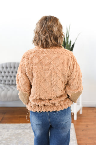 Sissy Faux Fur Zip Up Jacket