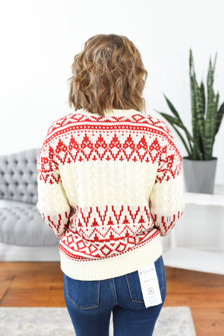 Candie Fair Isle Sweater FINAL SALE