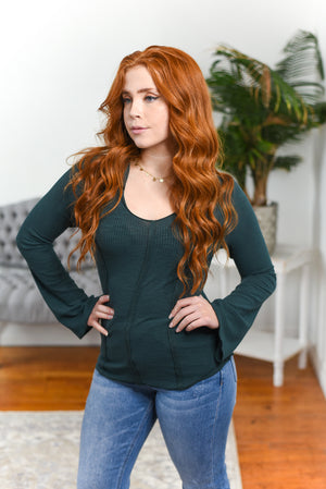 Gabby Ribbed Top FINAL SALE