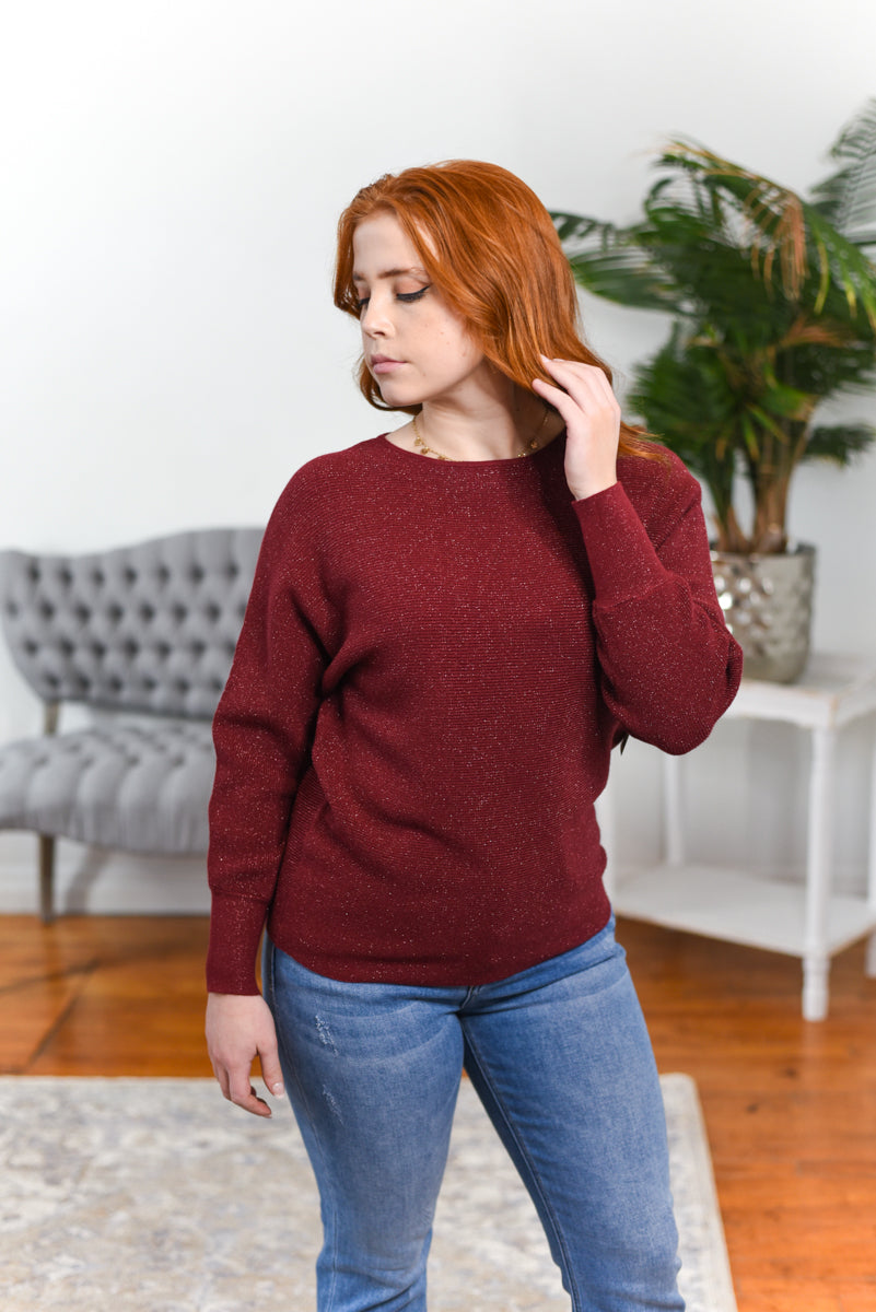 Yolly Sparkle Sweater – The Clothing Loft Boutique