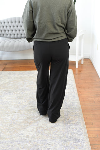 Lounge Life V-Waist Wide Leg Pants