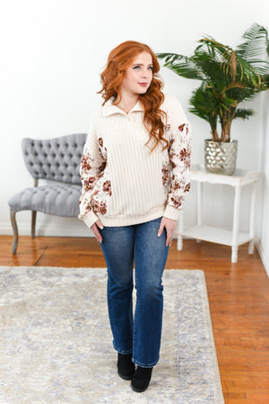 Judy Floral Sweater