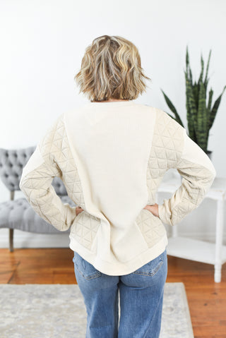 Lounge Life Mixed Sweater
