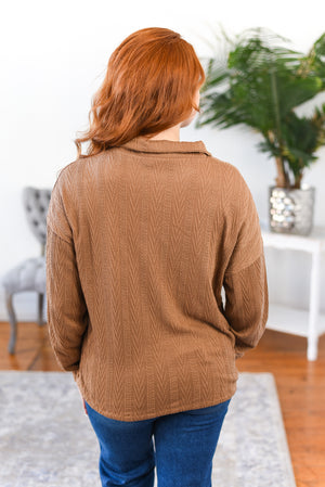 Sloane Cable-Knit Sweatshirt FINAL SALE