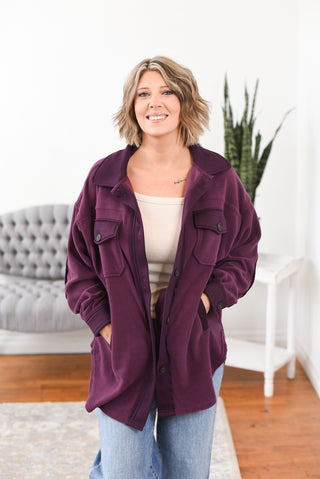 Express Yourself Shacket DOORBUSTER FINAL SALE