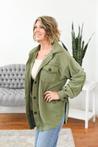 Express Yourself Shacket DOORBUSTER FINAL SALE