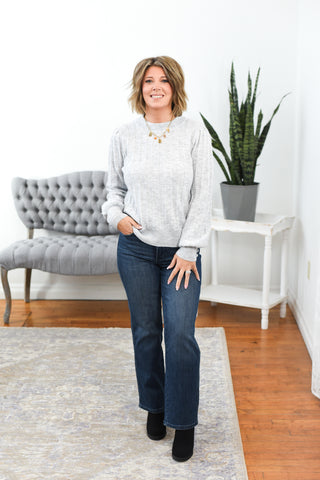 Lexus Textured Stripe Sweater