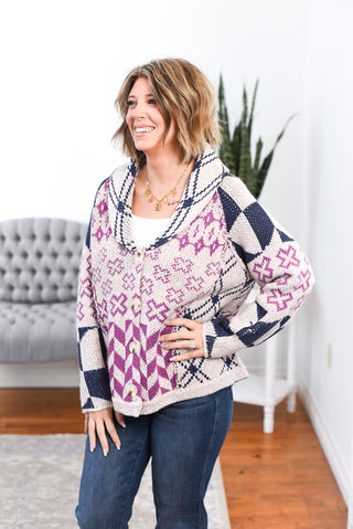 Lailah Button Down Cardigan
