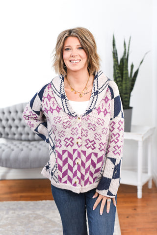 Lailah Button Down Cardigan