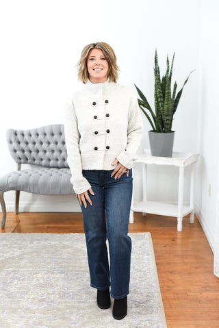 Gabbi Button Down Sweater Jacket