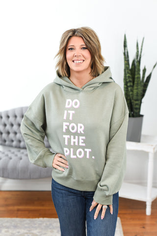 Do it for the Plot Pullover Hoodie