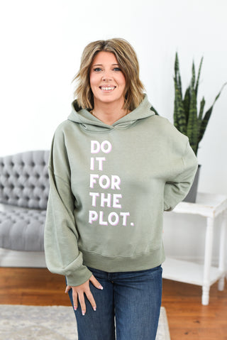 Do it for the Plot Pullover Hoodie