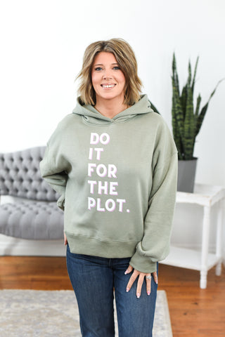 Do it for the Plot Pullover Hoodie