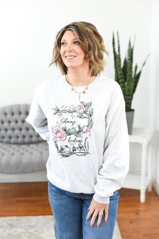 Sharing Kindness Pullover Sweatshirt