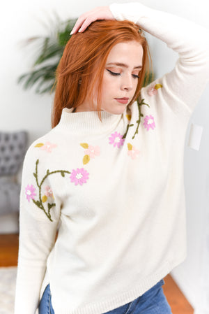 Baskin Floral Sweater