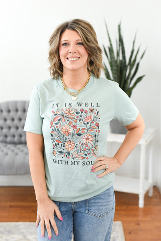 It Is Well With My Soul Graphic Tee (MADE TO ORDER)
