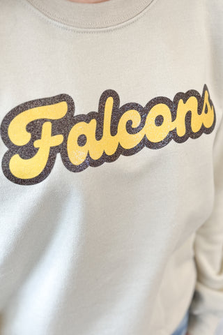 Falcons Glitter Pullover Sweatshirt