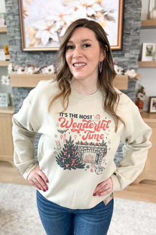 The Most Wonderful Time Pullover Sweatshirt (MADE TO ORDER)