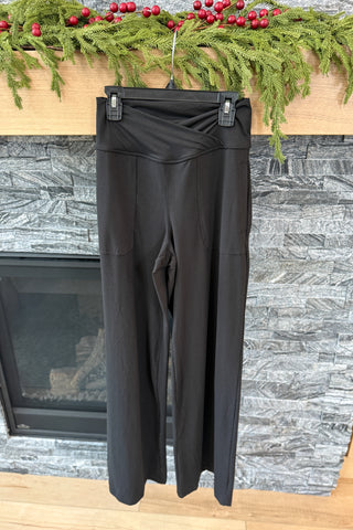 Lounge Life V-Waist Wide Leg Pants