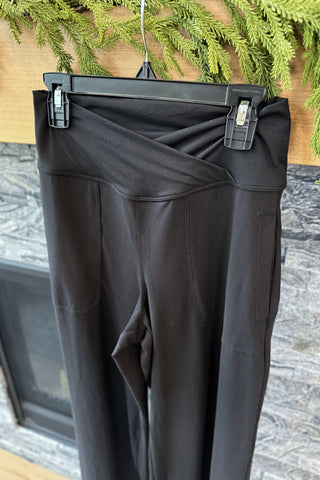 Lounge Life V-Waist Wide Leg Pants