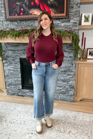 Alyx Mid Rise Ankle Boyfriend Fit Risen Jeans