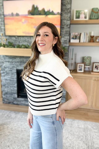 Chasing Autumn Mock Neck Sweater Top