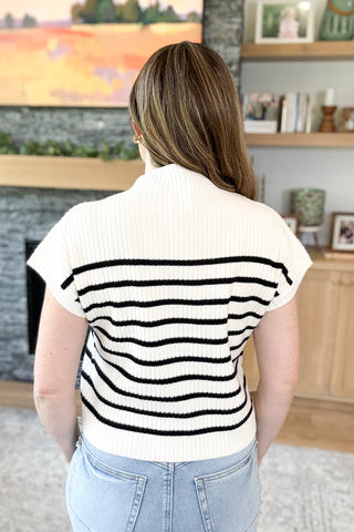 Chasing Autumn Mock Neck Sweater Top
