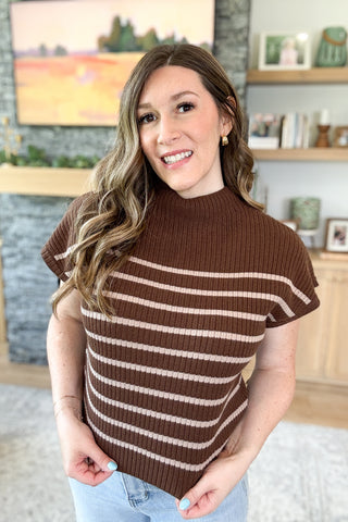 Chasing Autumn Mock Neck Sweater Top